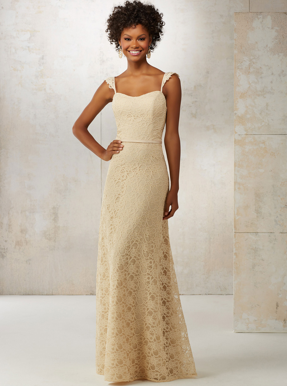 欧式双肩带婚礼新娘蕾丝坠地长裙晚礼服定制批发LIFU6003