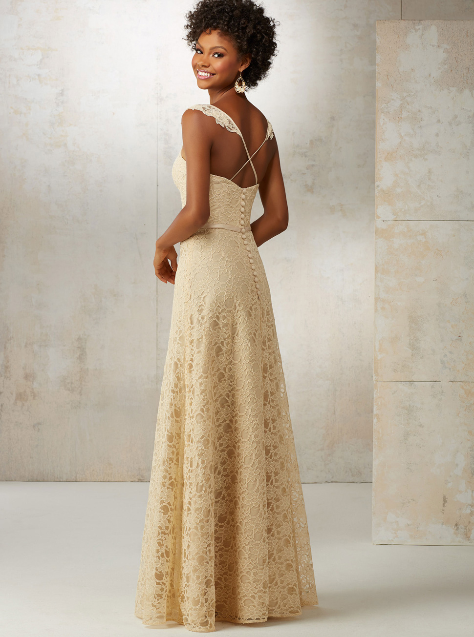 欧式双肩带婚礼新娘蕾丝坠地长裙晚礼服定制批发LIFU6003